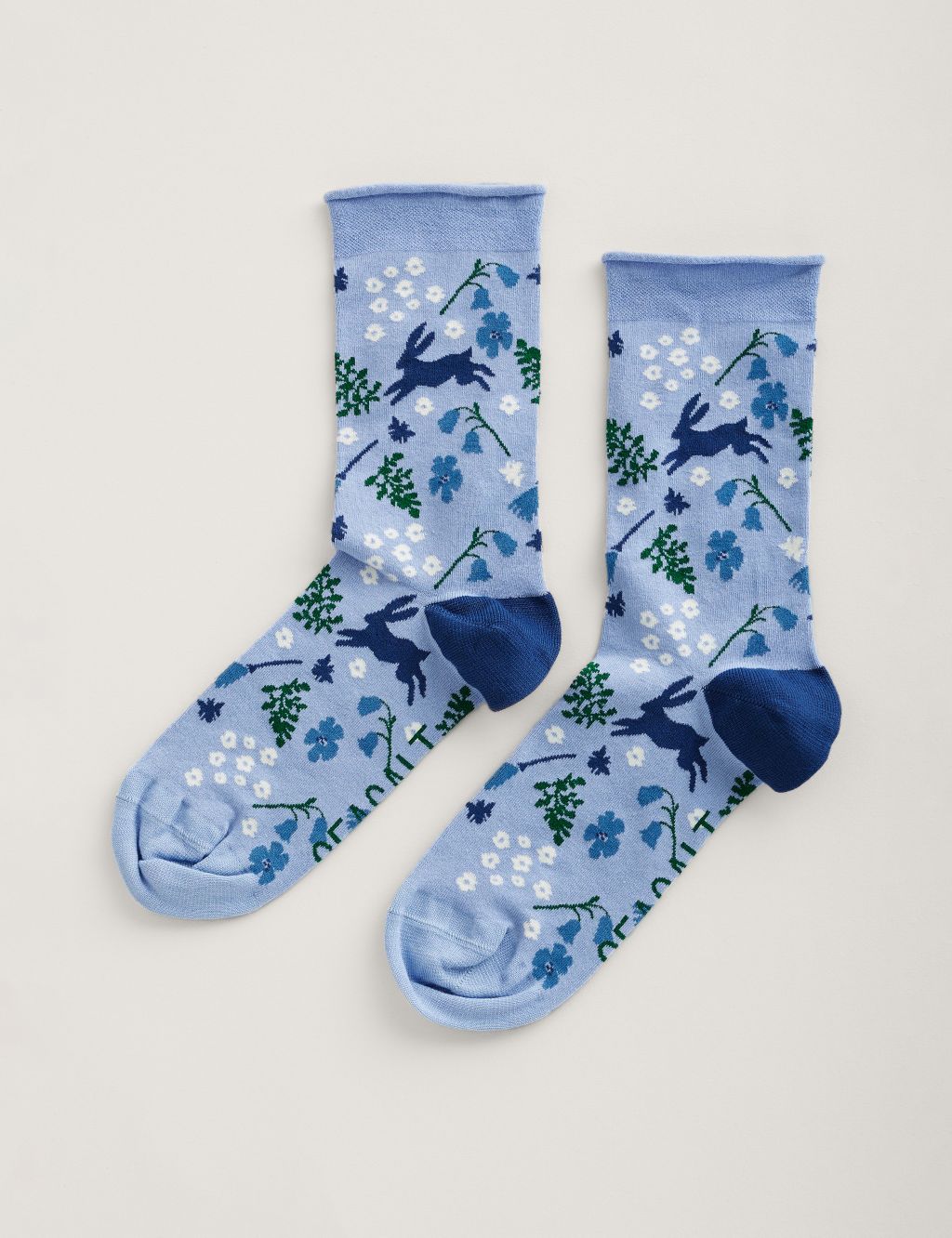 Printed Ankle High Socks image 1