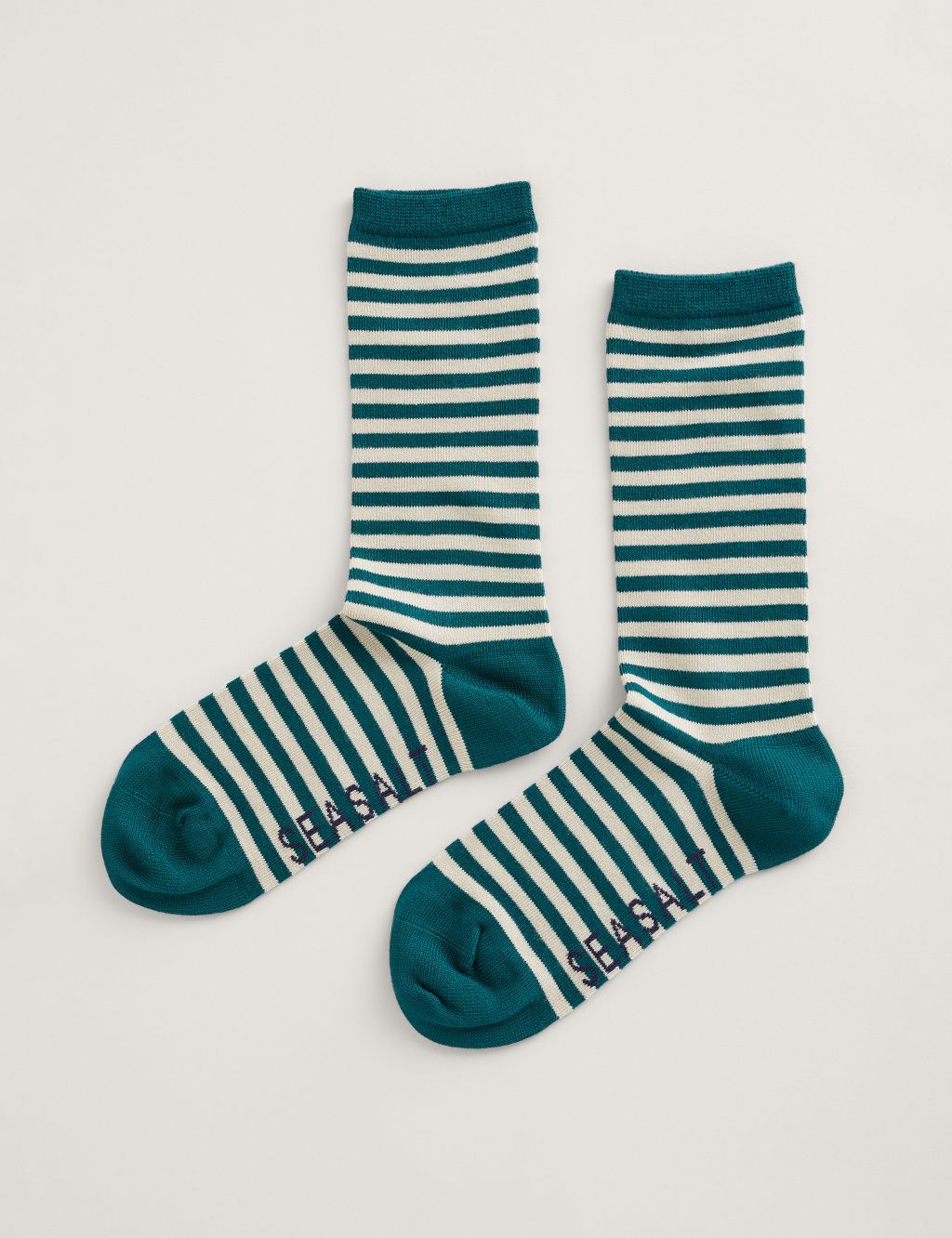 Striped Ankle High Socks image 1