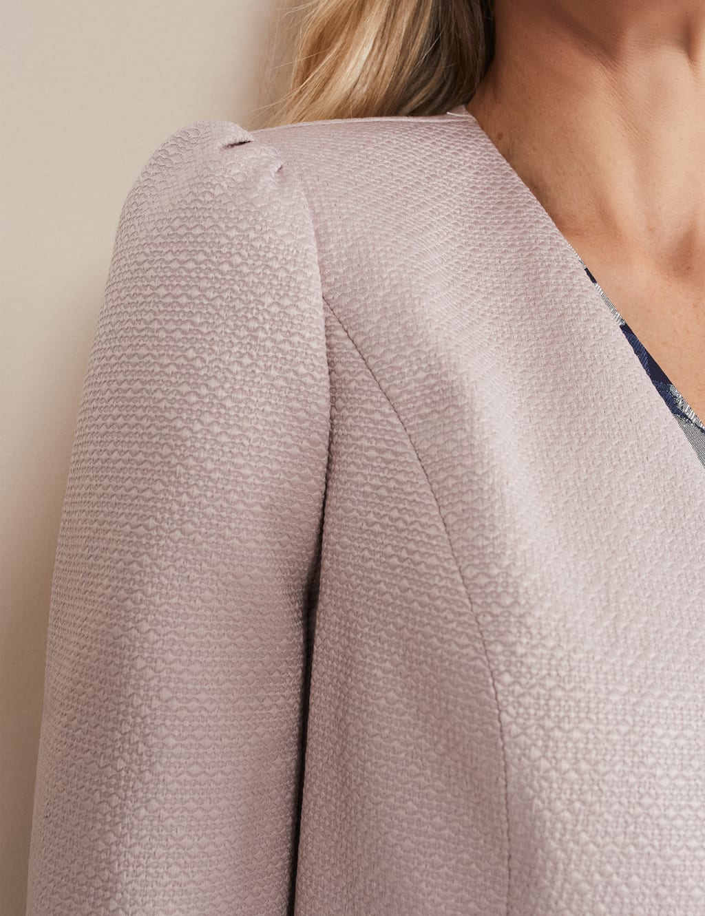 Textured Cropped Jacket image 2