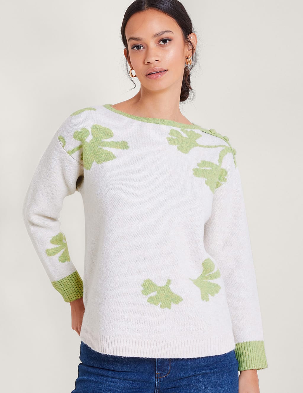 Ladies floral jumpers outlet