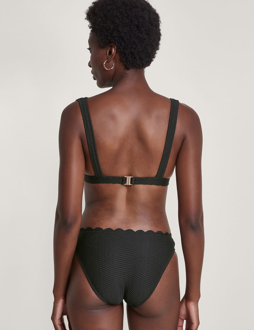 Textured Brazilian Bikini Bottoms image 4