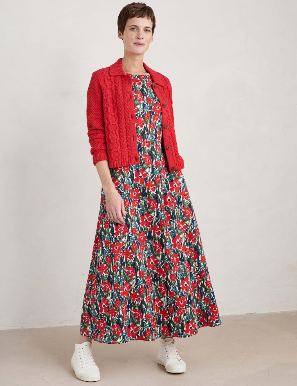 Red 2025 cardigans uk