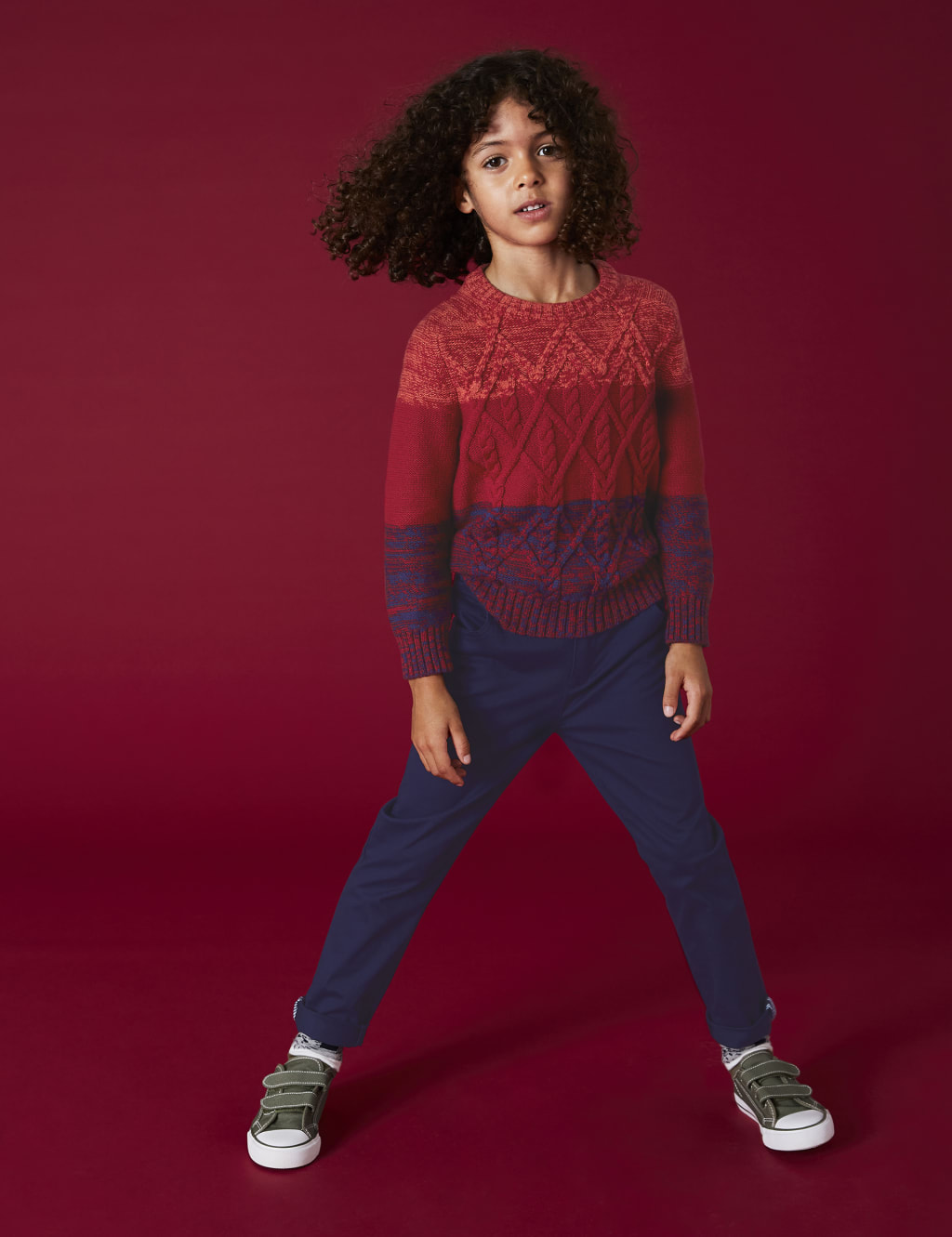 Cotton Rich Chinos (3-10 Yrs) image 1