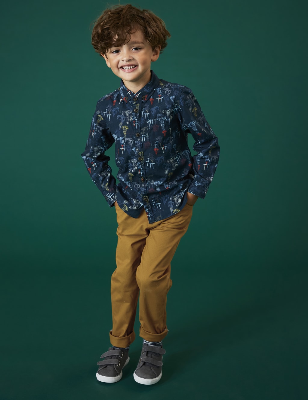 Cotton Rich Chinos (3-10 Yrs) image 1