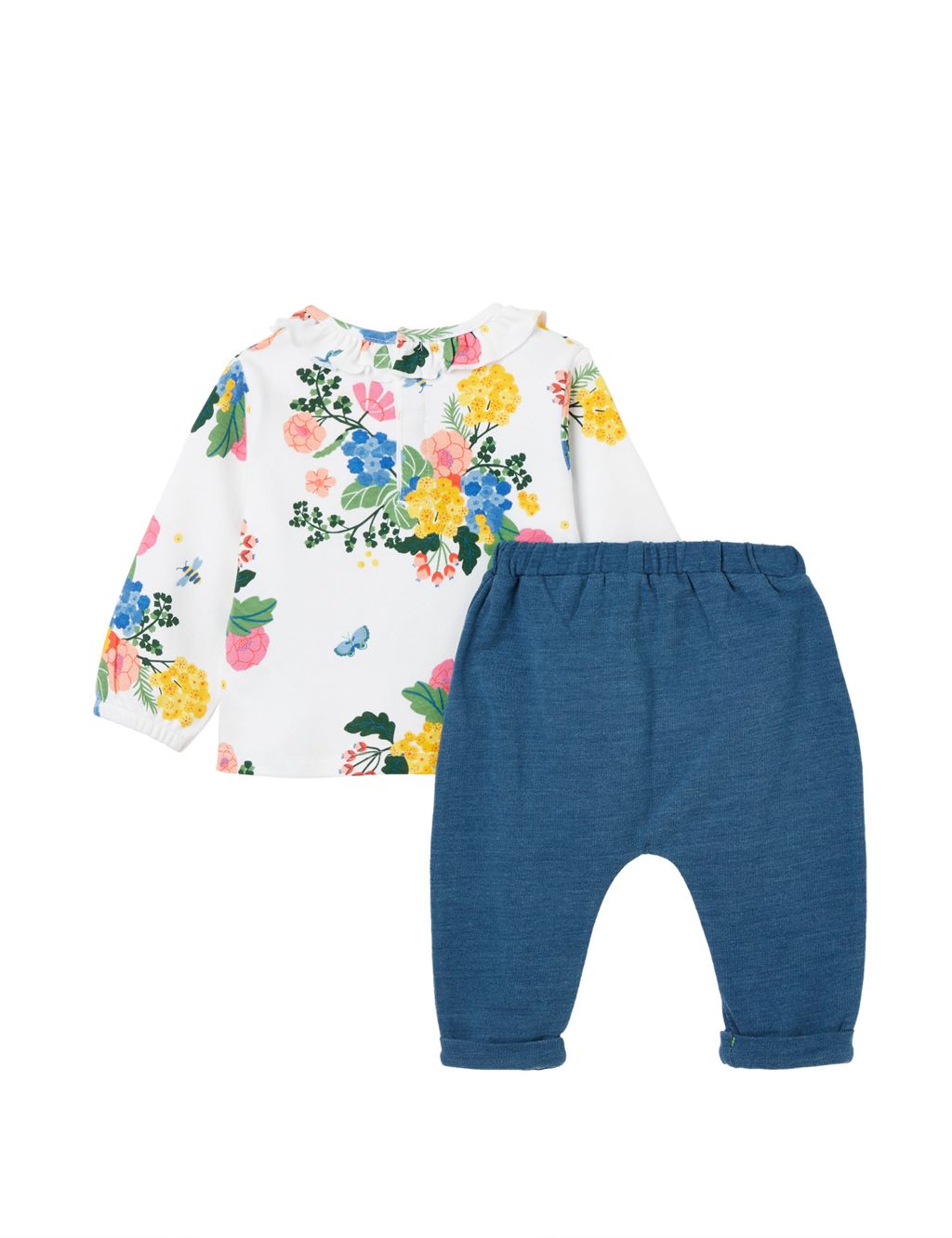 2pc Cotton Rich Floral Outfit (0 Mths - 2 Yrs) image 5