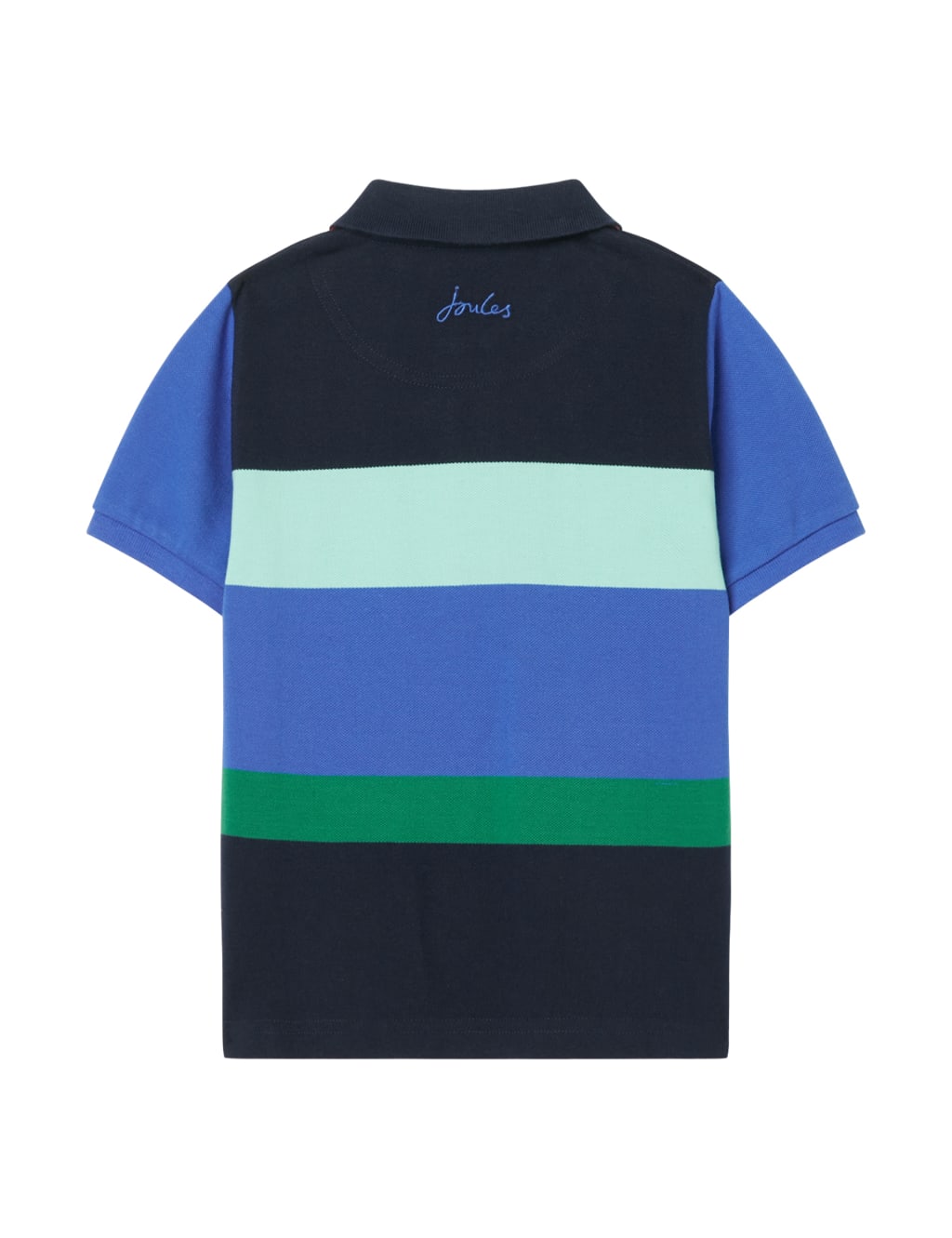 Pure Cotton Striped Polo Shirt (2-12 Yrs) image 5
