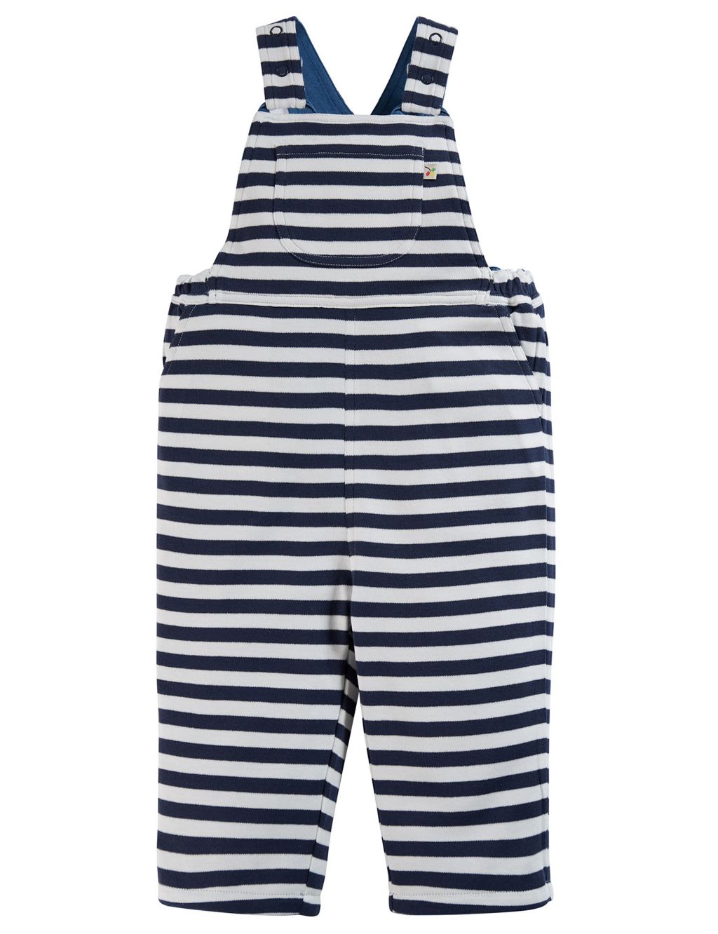 Pure Cotton Reversible Tractor Dungarees (0-4 Yrs) image 5