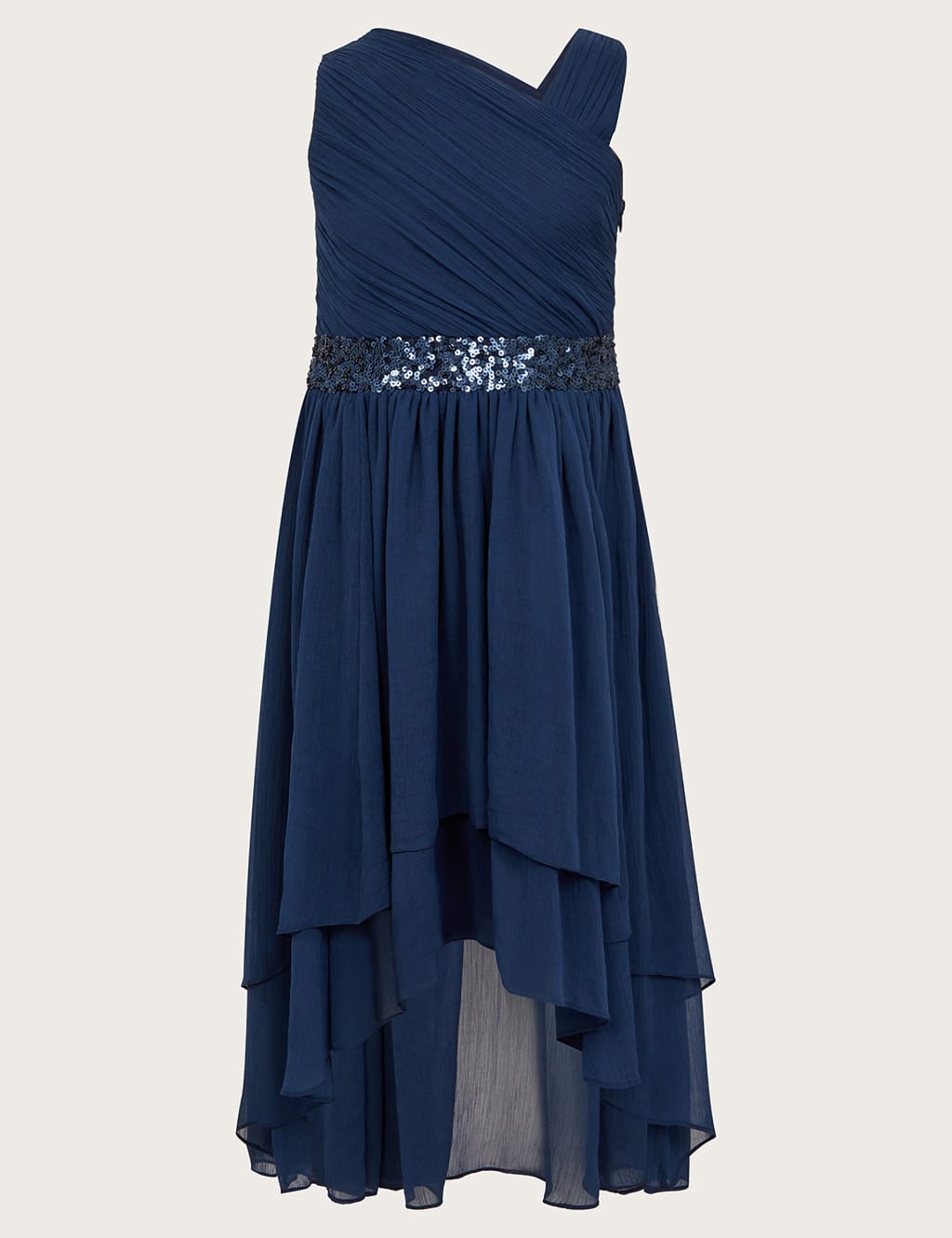 Sequin Chiffon Occasion Dress (8-15 Yrs) image 1
