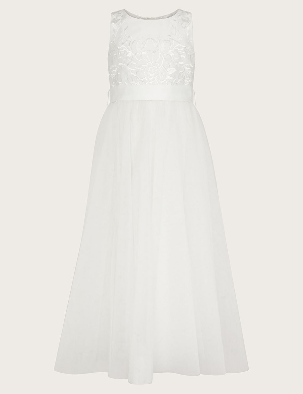 Embroidered Tulle Occasion Dress (3-13 Yrs)