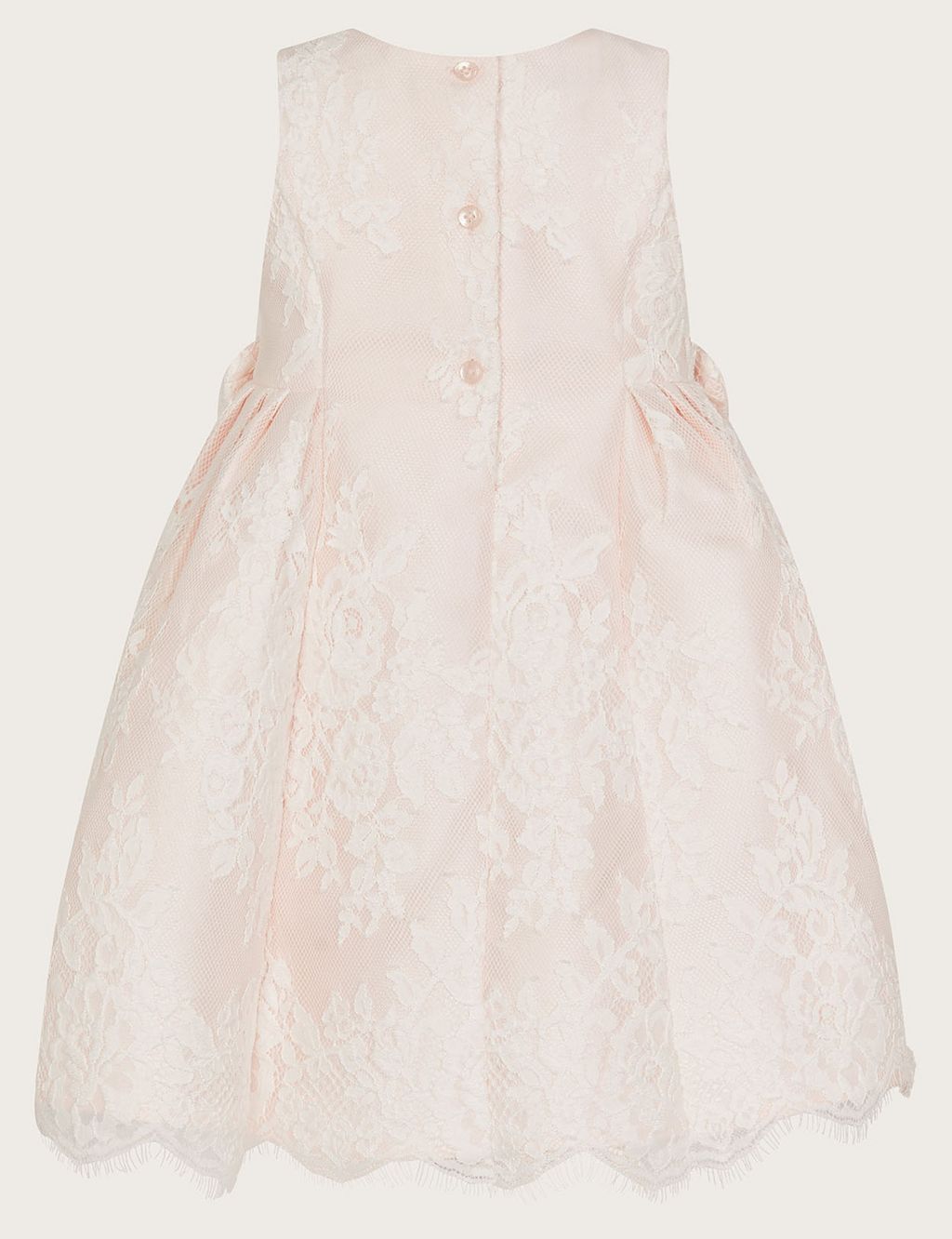 Floral Lace Occasion Dress (0-3 Yrs) image 2