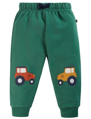 Organic Cotton Tractor Joggers (0-4 Yrs) | Frugi | M&S