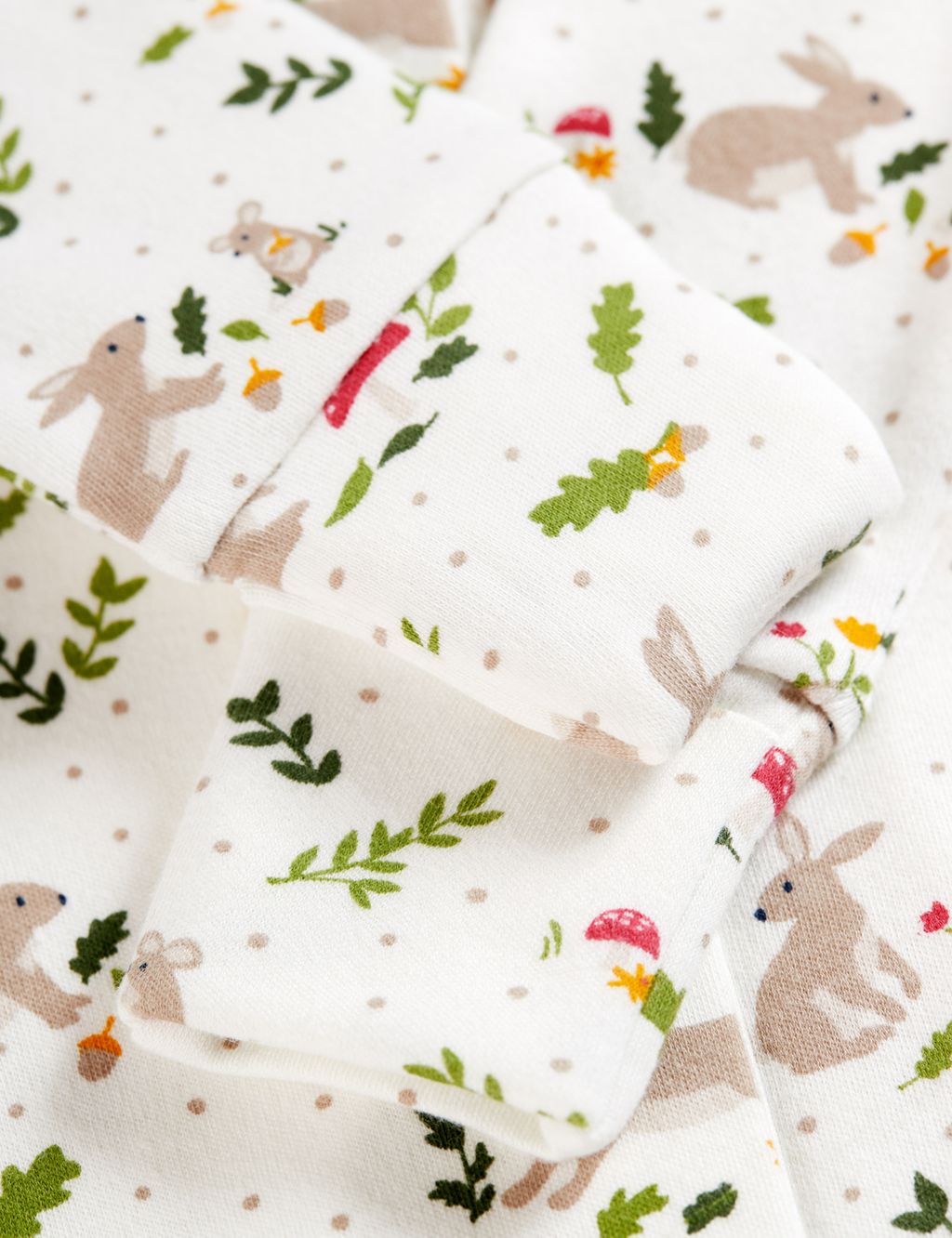 2pc Organic Cotton Animal Sleepsuit Gift Set (0-4 Yrs) image 3
