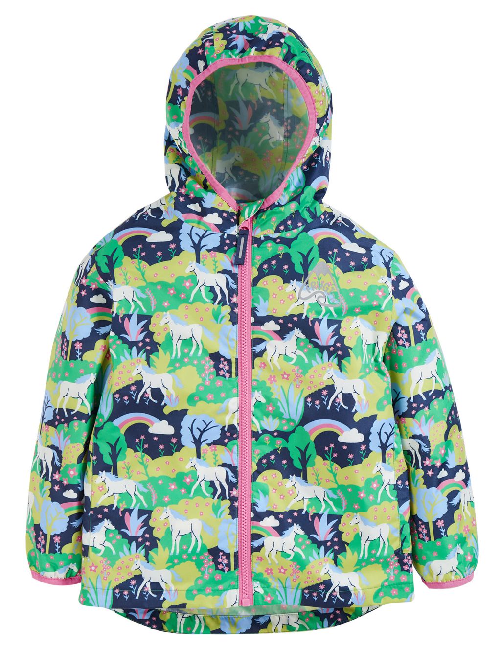 Hedgerow Print Hooded Raincoat (1-8 Yrs) image 1