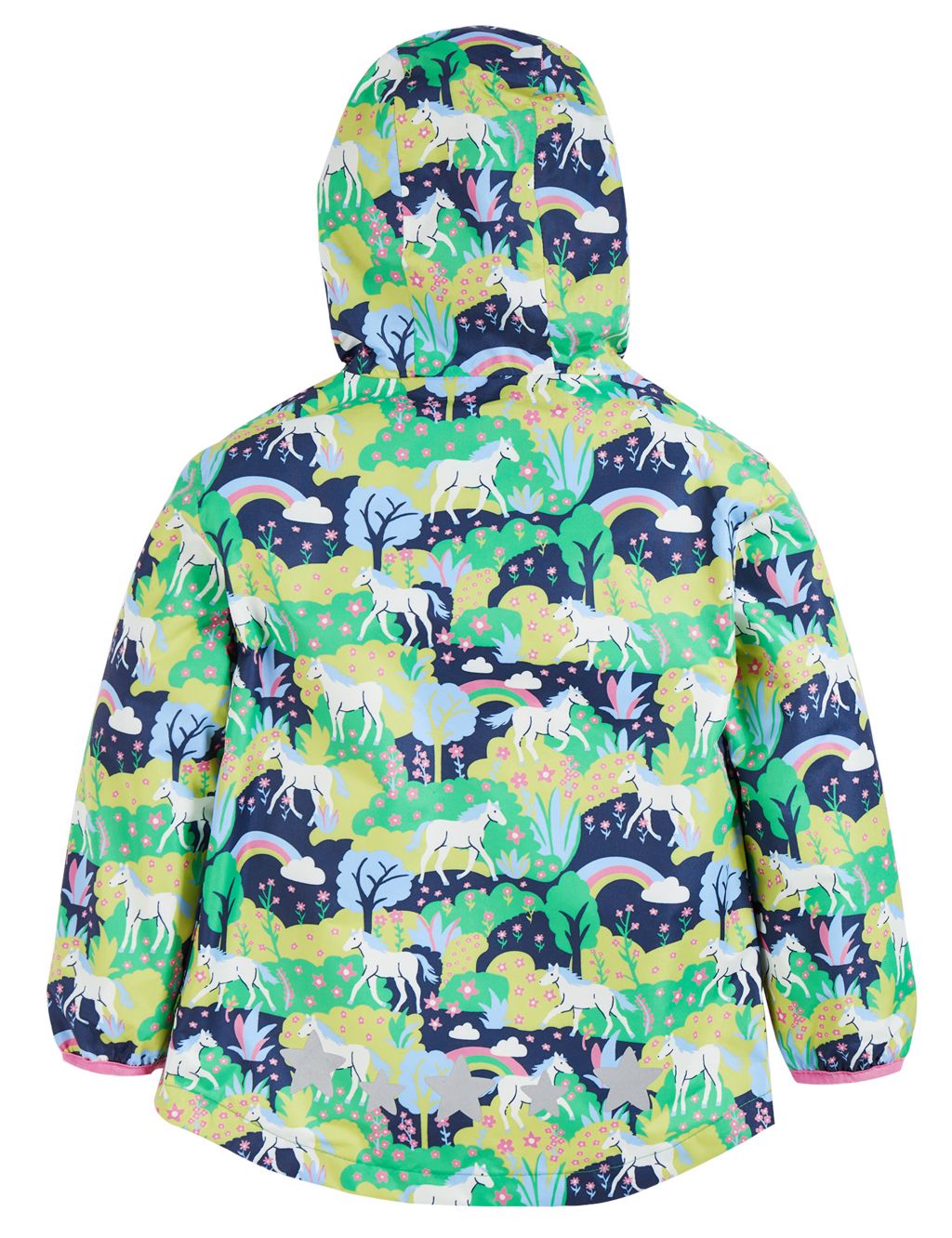 Hedgerow Print Hooded Raincoat (1-8 Yrs) image 2