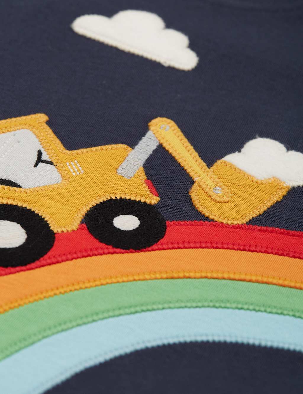Pure Organic Cotton Tractor Top (0-5 Yrs) image 4