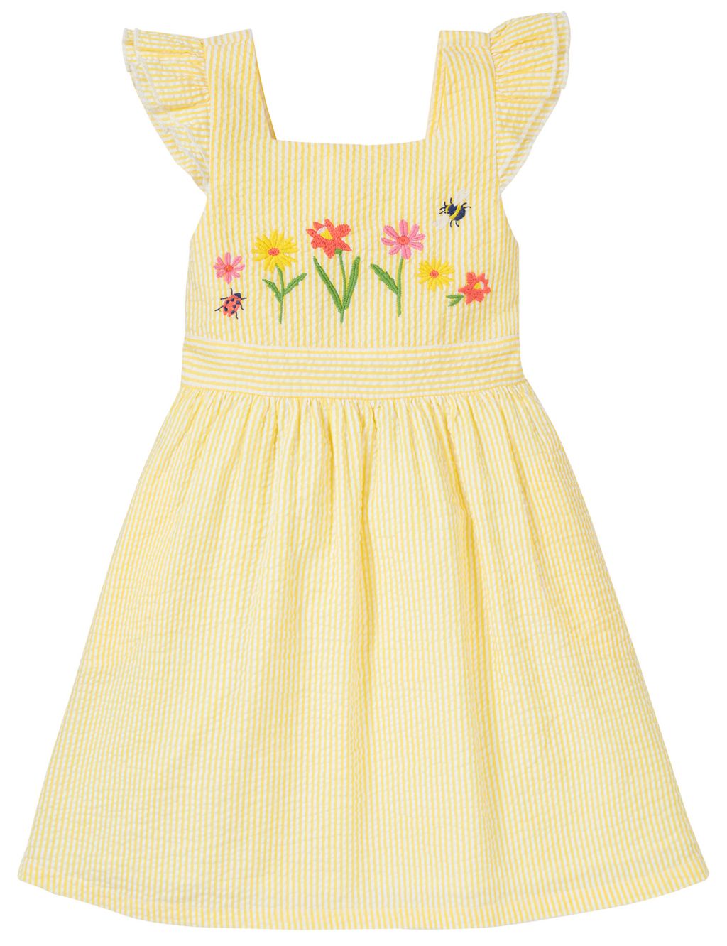 Organic Cotton Floral Dress (2-10 Yrs)
