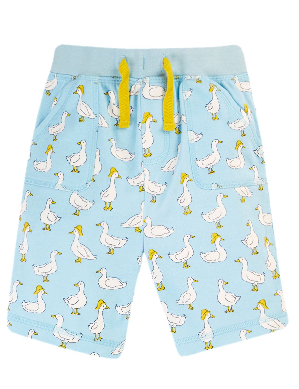 Pure Cotton Duck Shorts (0-4 Yrs)