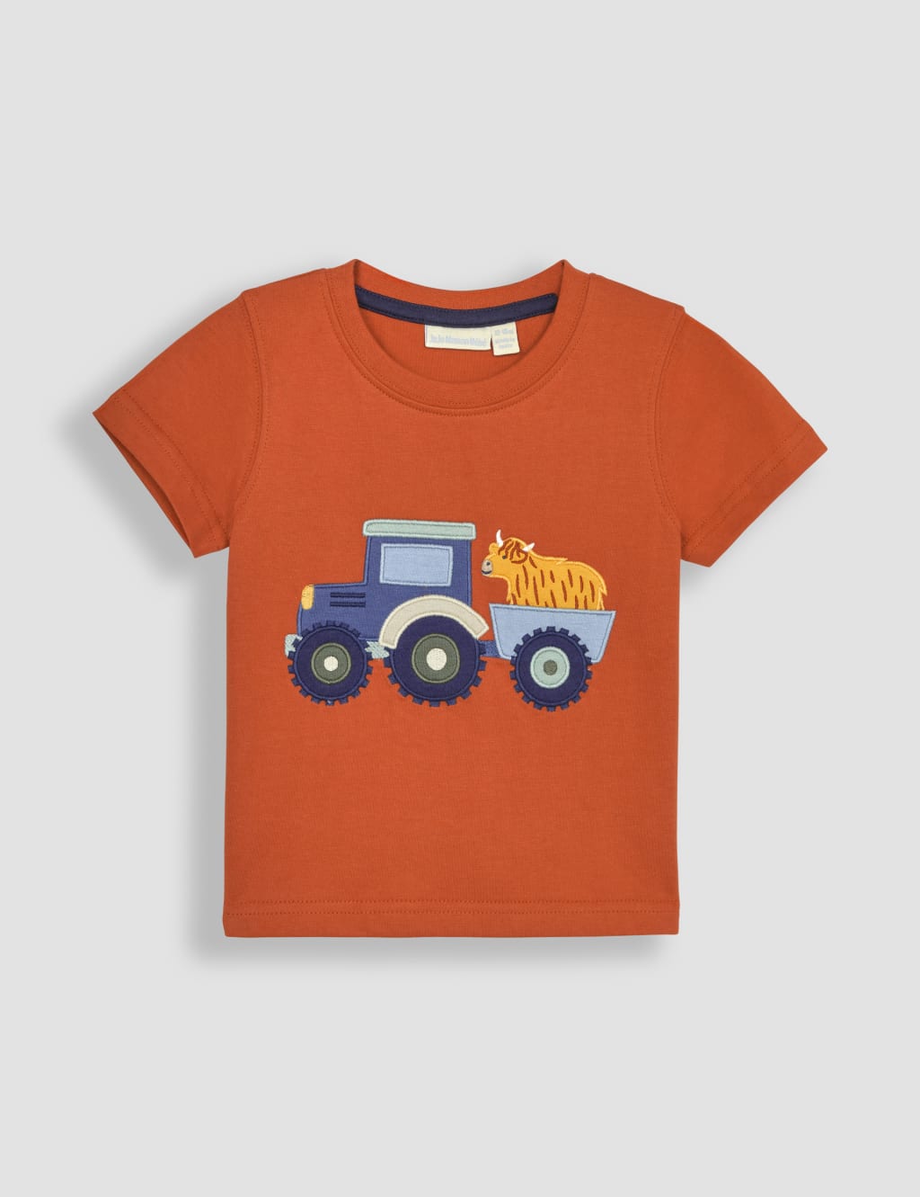 Pure Cotton Tractor T-Shirt (6 Mths-5 Yrs)