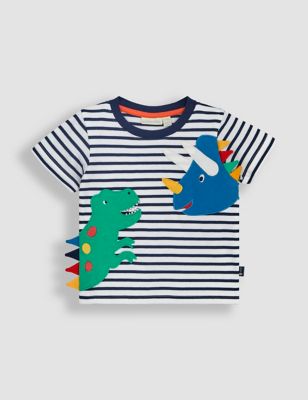 Pure Cotton Dinosaur T-Shirt (6 Mths-5 Yrs) | JoJo Maman Bébé | M&S