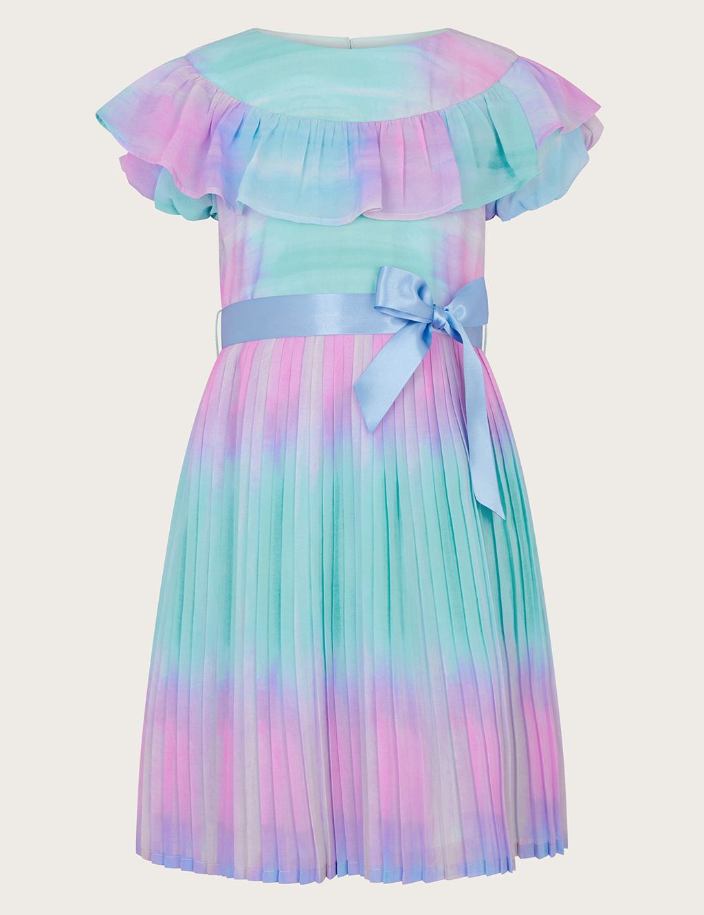 Ombre Pleated Dress (2-13 Yrs)