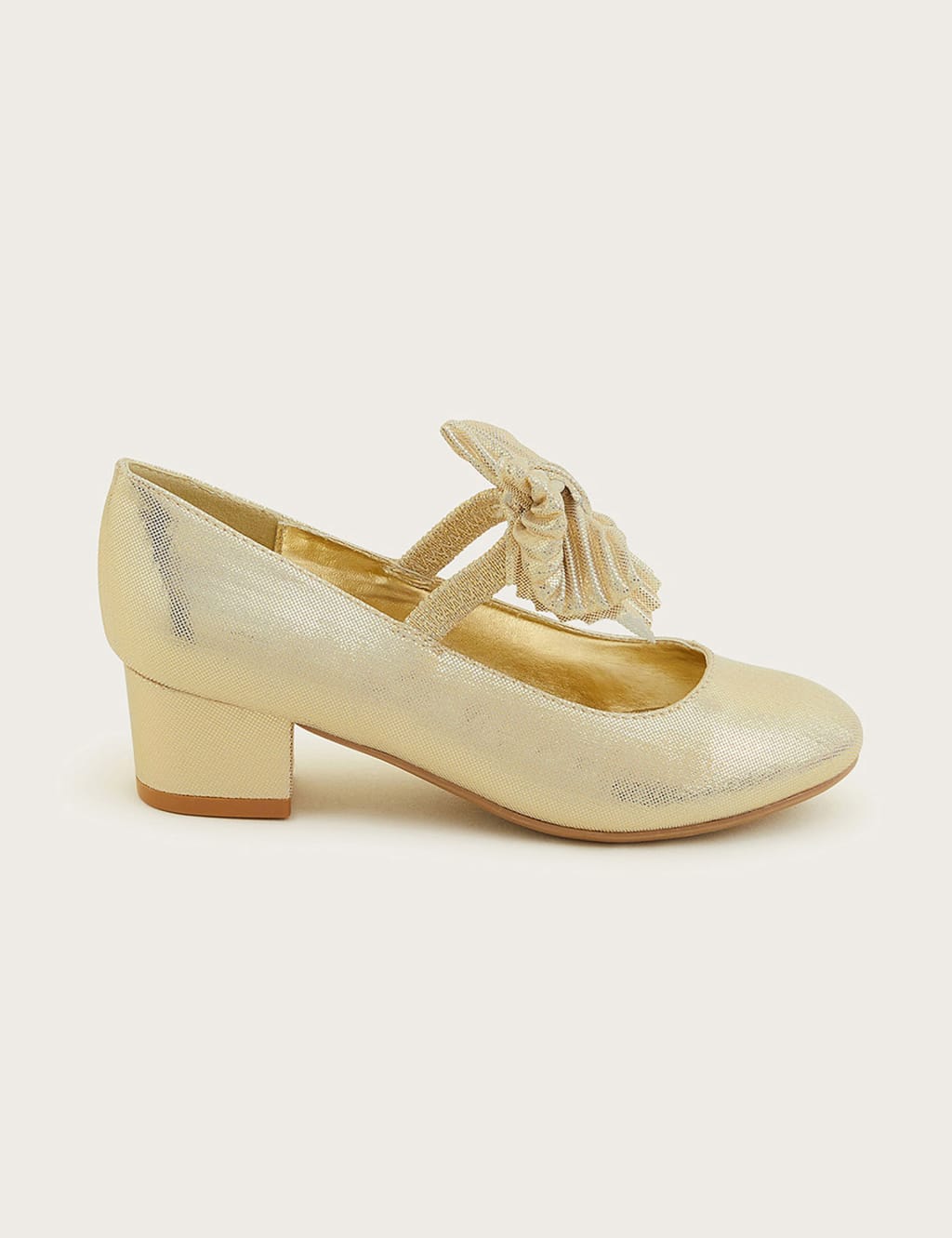 Girls Gold Shoes M S