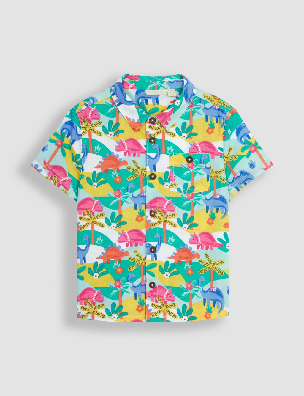 Pure Cotton Dinosaur Shirt (6 Mths-7 Yrs)