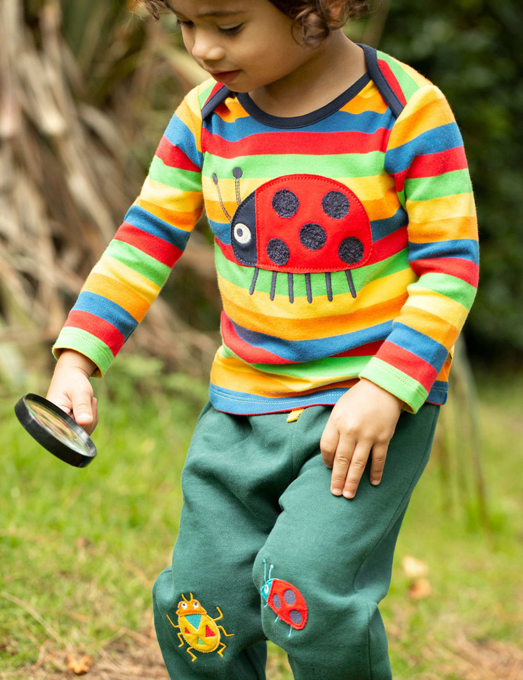 Organic Cotton Bug Joggers (0 - 5 Yrs) image 2