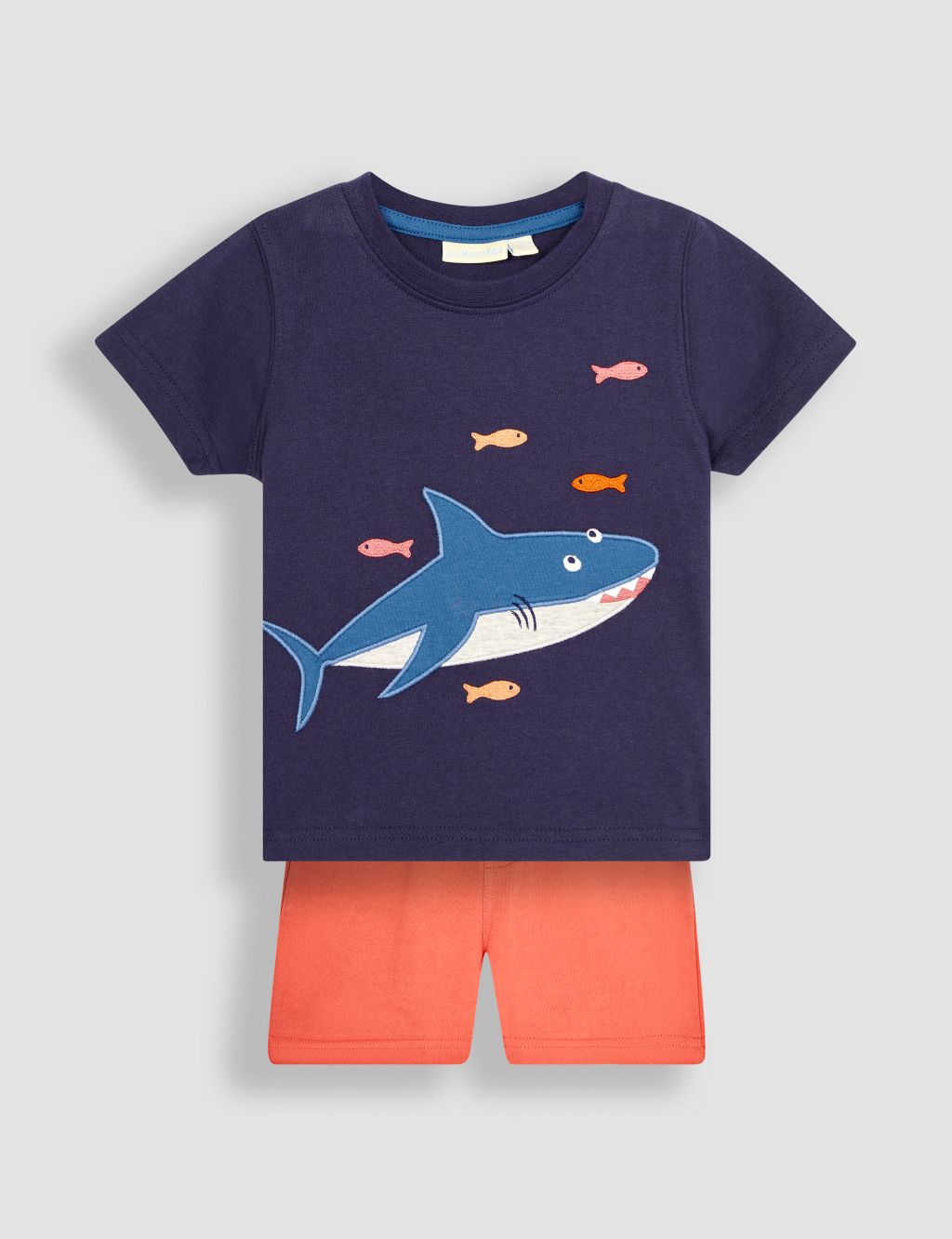 2pc Pure Cotton Shark Outfit (1-5 Yrs)