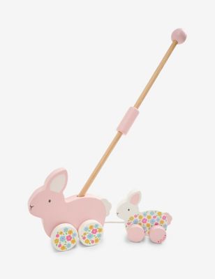 Jojo Maman Bb Bunny Push Along Toy (1+ Yrs) - Multi, Multi