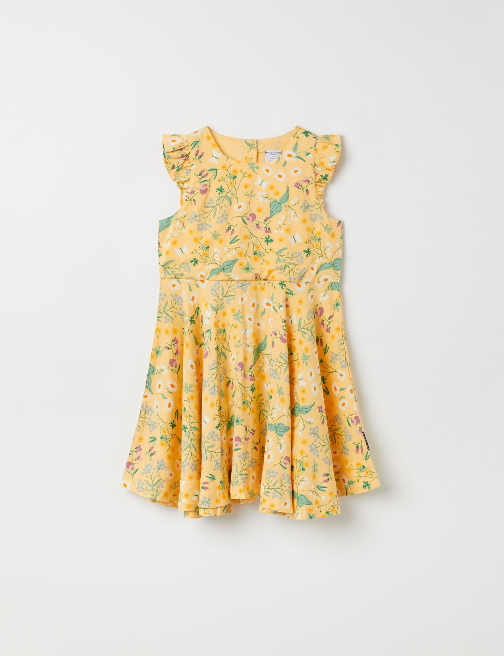 Pure Cotton Floral Dress (1-10 Yrs)