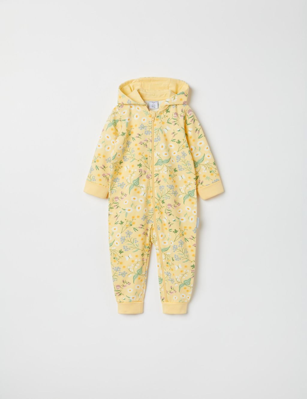 Cotton Rich Floral All in One (7lbs-12 Mths)