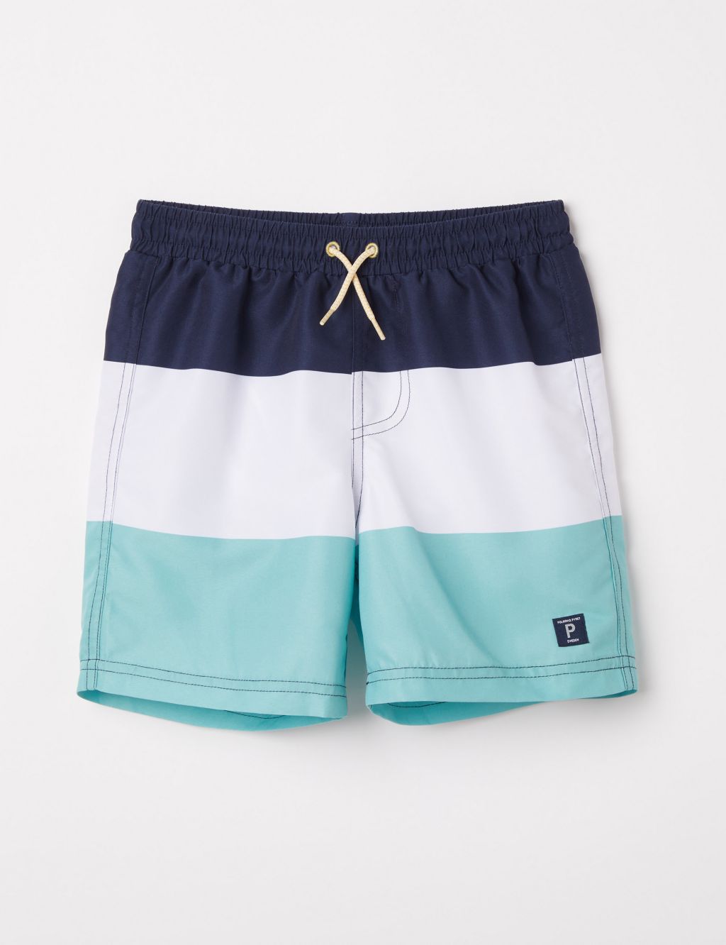 Colourblock Stripe Swim Shorts (1-10 Yrs)