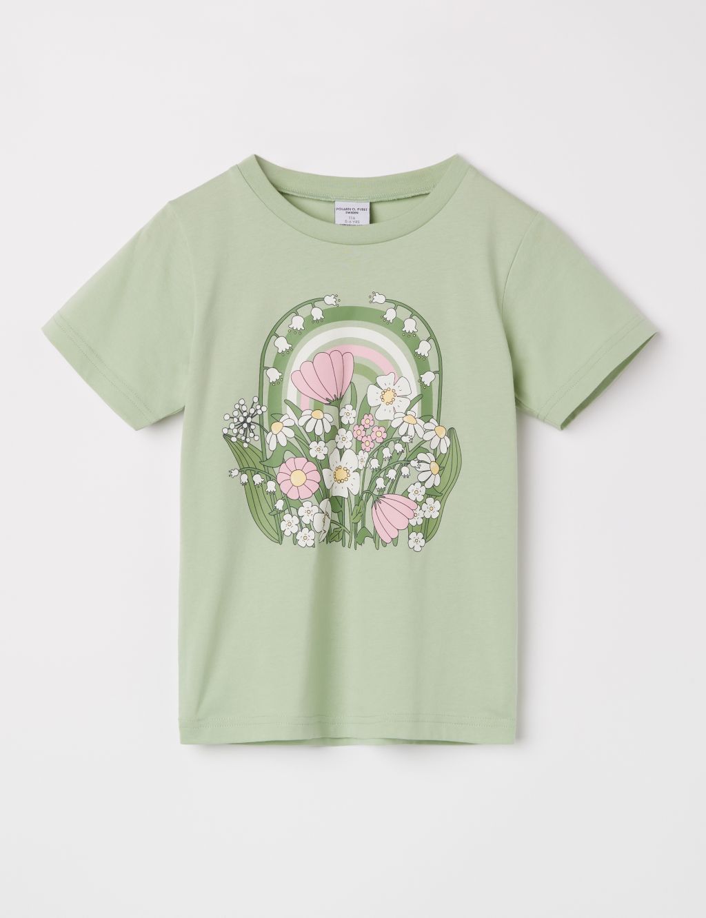Pure Cotton Floral T-Shirt (1-10 Yrs)