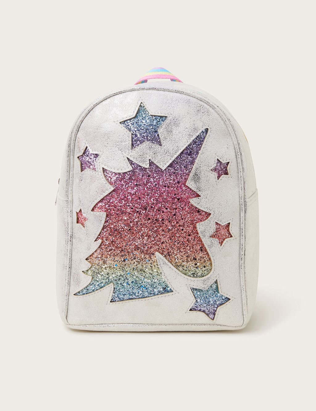 Kids' Glitter Rainbow Unicorn Backpack