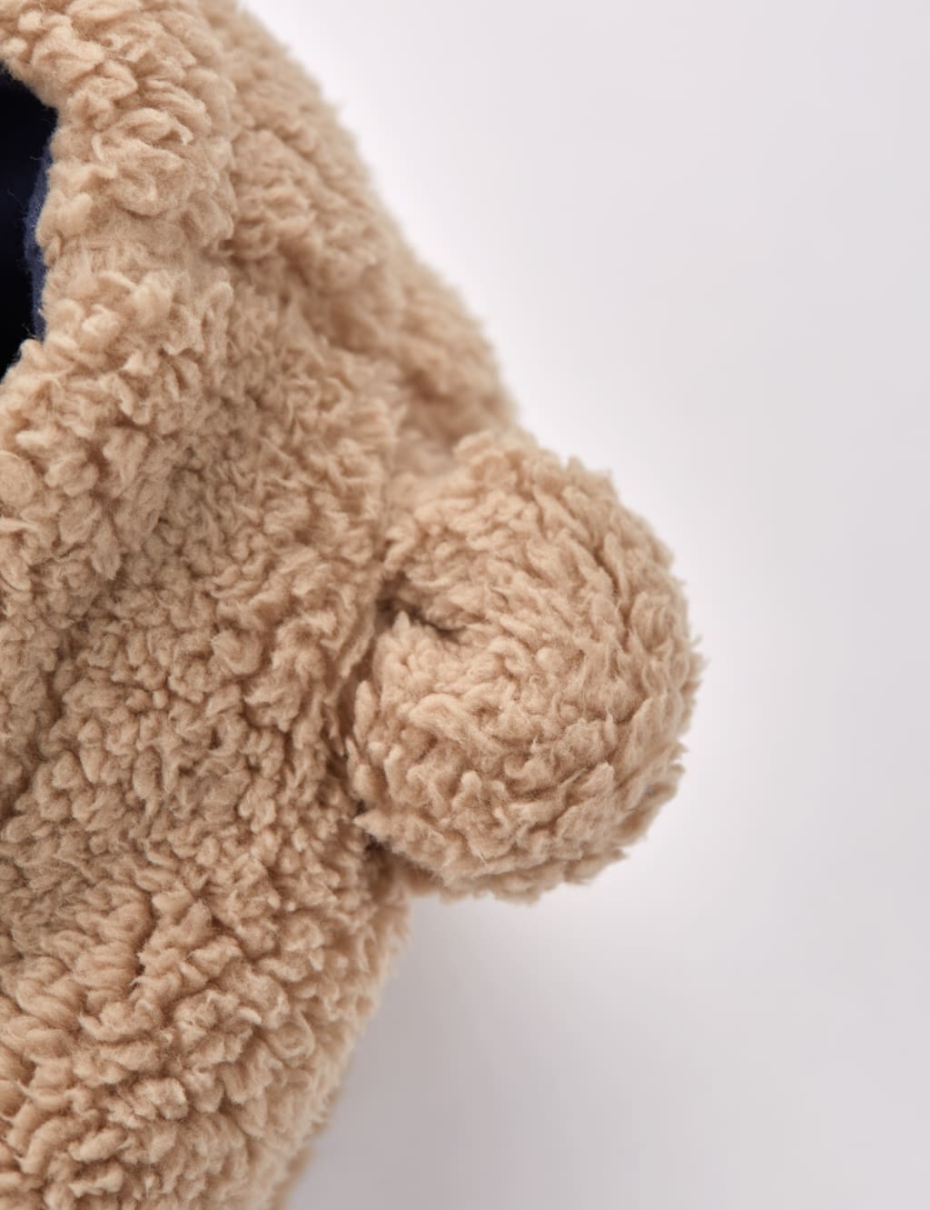 Fleece Teddy Bear Pramsuit (0 - 24 Mths) image 3