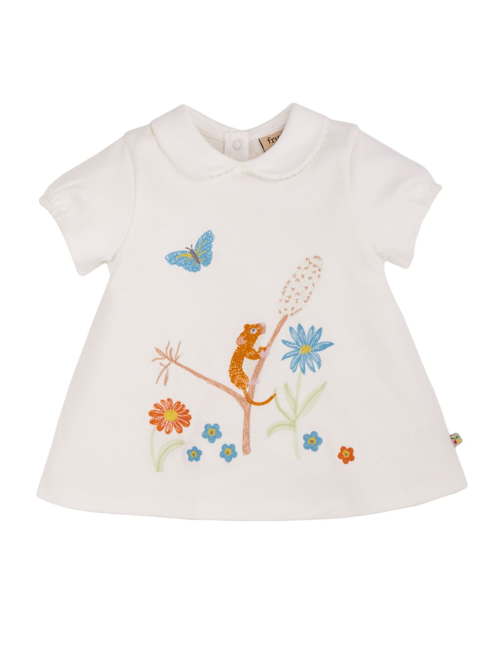 Organic Cotton Carlie Collar T-Shirt (0 Mths - 5 Yrs) image 1