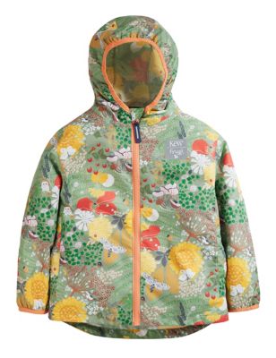 Buy Hooded Kew Gardens Raincoat (1-10 Yrs) | Frugi | M&S