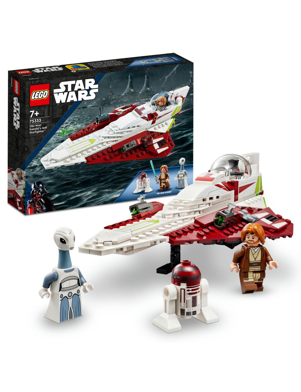 LEGO® Star Wars™ Obi-Wan Kenobi’s Jedi Starfighter™ 75333 (7+ Yrs)