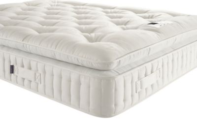 M&S X Harrison Spinks 8000 Luxury Pillowtop Heritage Medium Soft Mattress - 4FT6 - White, White