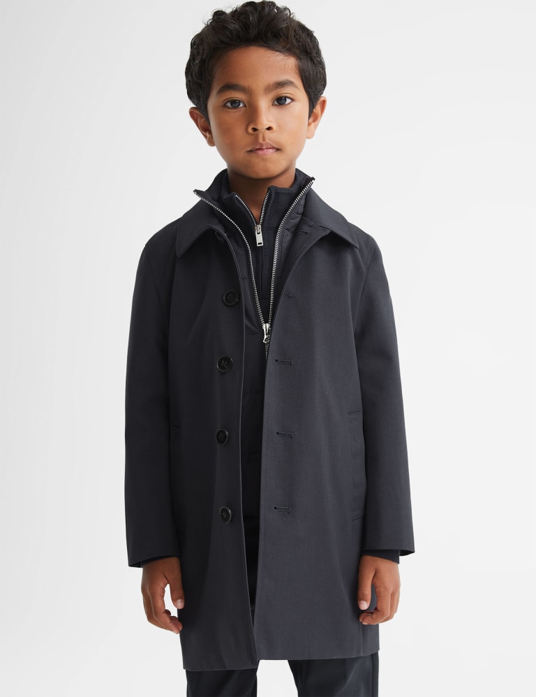 Mac With Removable Zip Neck Insert 3 14 Yrs