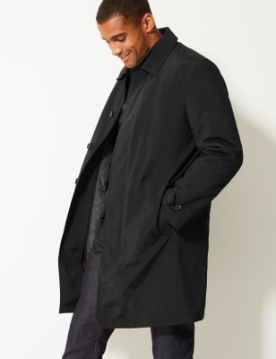 Mens padded shop mac coat