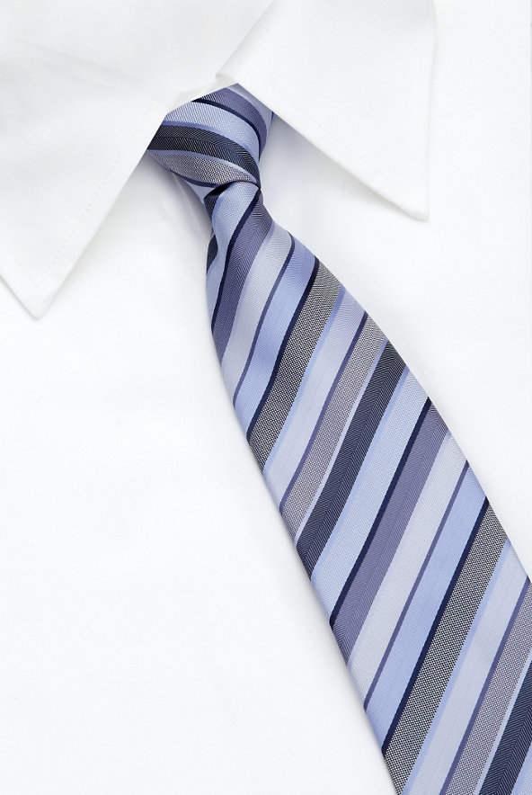 Machine Washable Textured Tie with Stain Resistant™ Image 1 of 1
