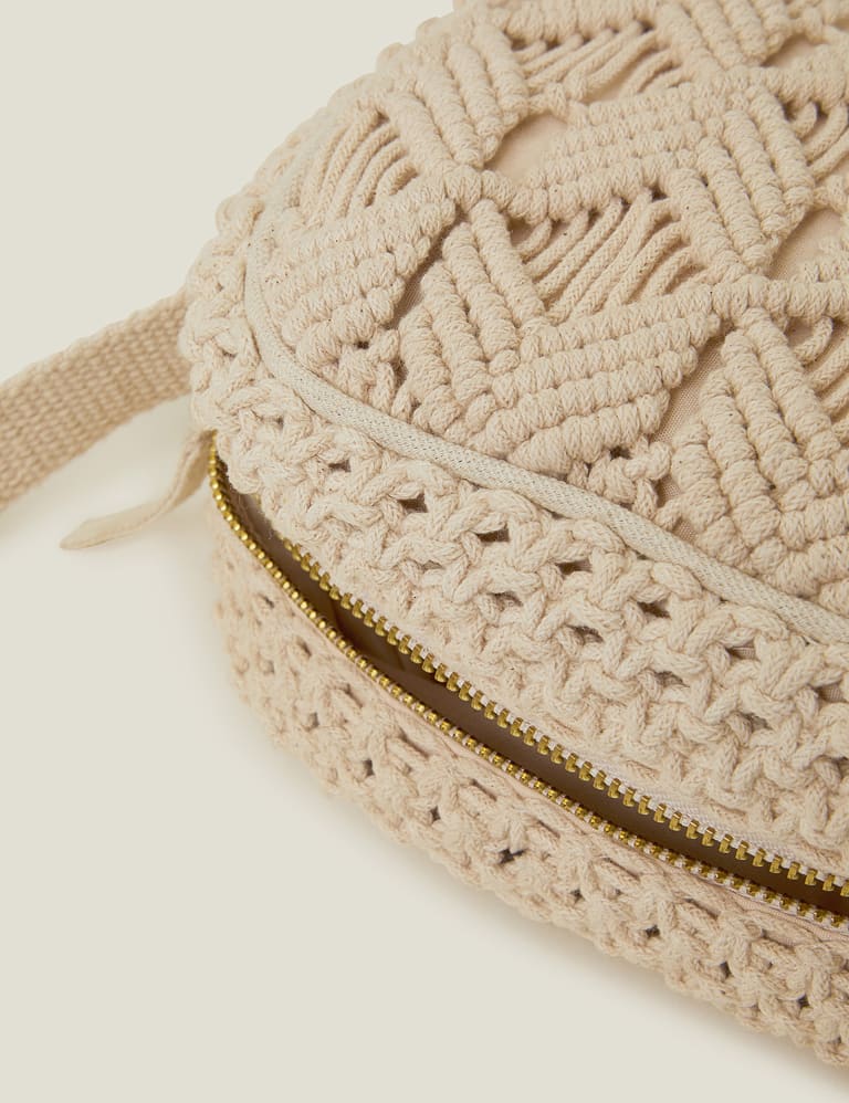 Macrame Cross Body Camera Bag 4 of 4