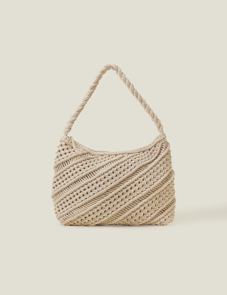 Macrame Shoulder Bag 1 of 4