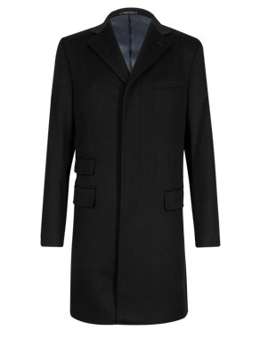 Made In Italy with Italian Fabric Pure Cashmere Coat Image 2 of 6