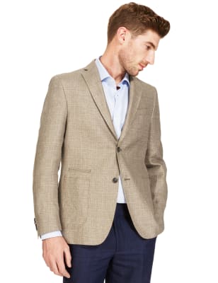 Marks and spencer linen jackets sale