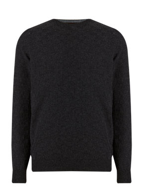 Made in Italy Merino Wool Rich Jumper with Cashmere Image 2 of 3