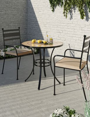 Madeira 2 Seater Bistro Table Chairs, Two Seater Table And Chairs Garden