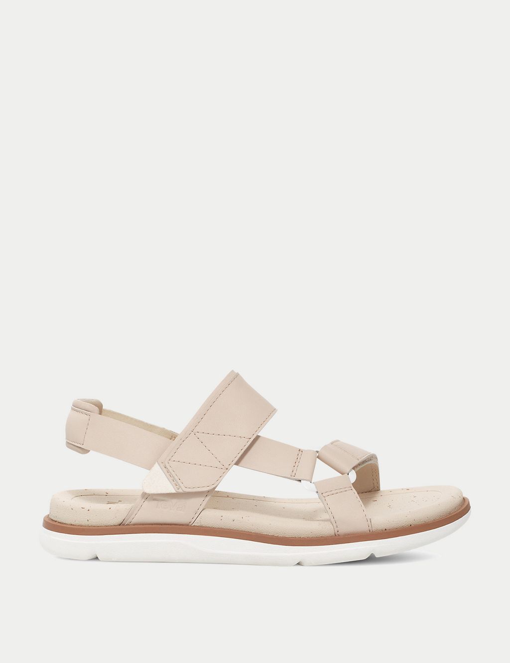 Madera Leather Flat Slingback Sandals 3 of 6
