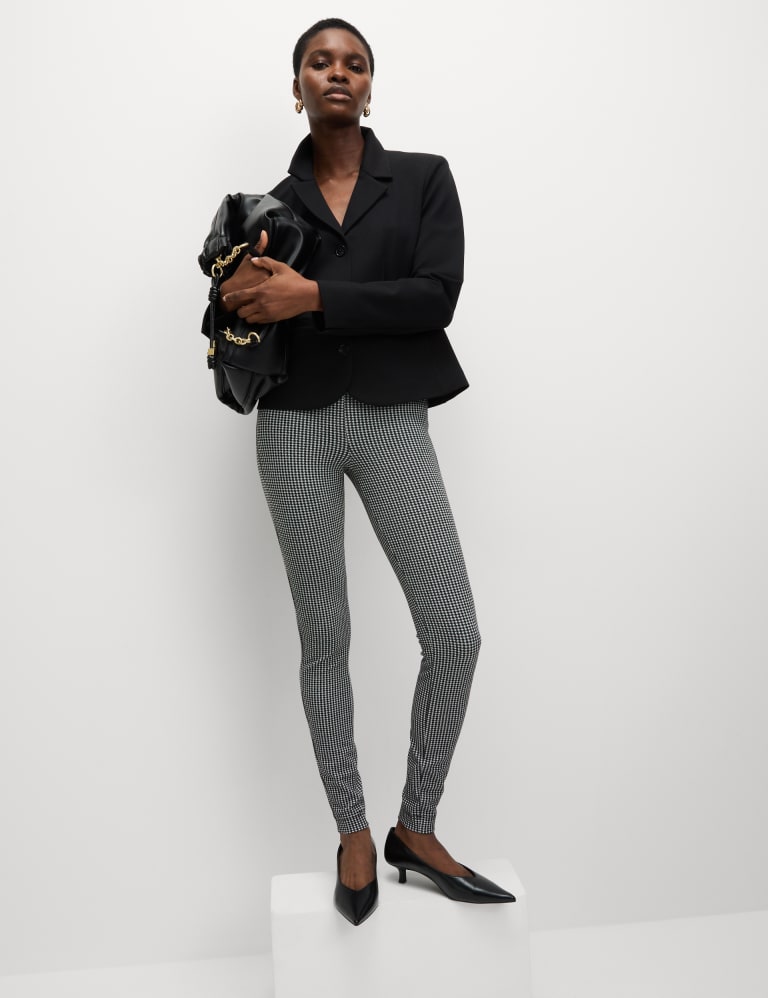 Magic Shaping Dogtooth Leggings M S Collection M S